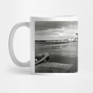 Fishing at Wells next the Sea Harbour, Norfolk, UK Mug